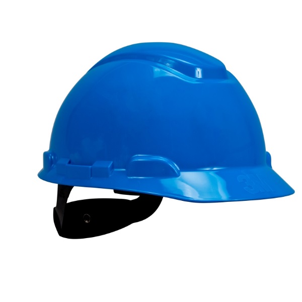 HARD HAT 3M  RATCHET SUSPCOLOR BLUE - Hard Hats